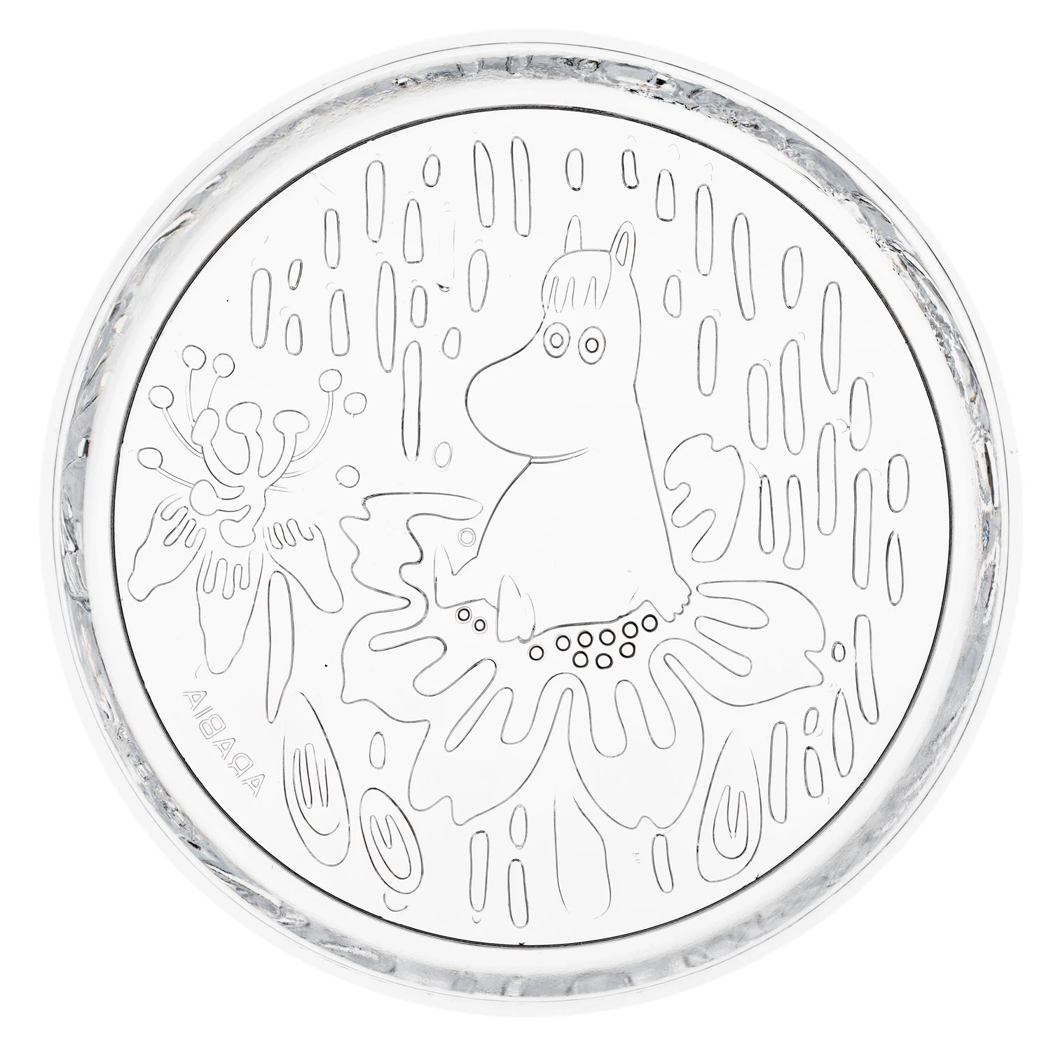 Moomin Arabia Mumitrold Tallerken 15,5 Cm - Asietter Glas Klar - 1070990