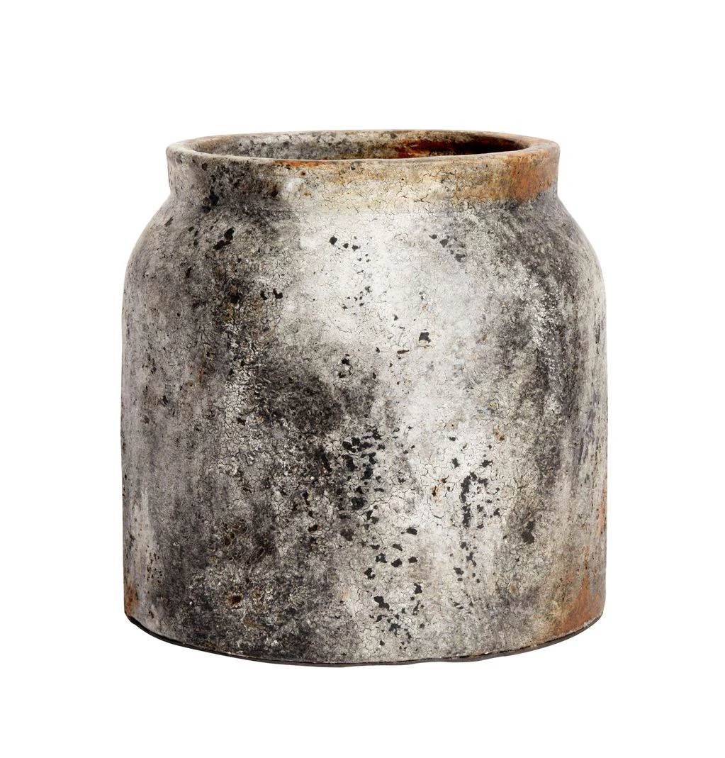 Muubs Echo 28 Dekorativ Krukke 28x45 Cm - Krukker Terrakotta Rust Grey - 8470000183
