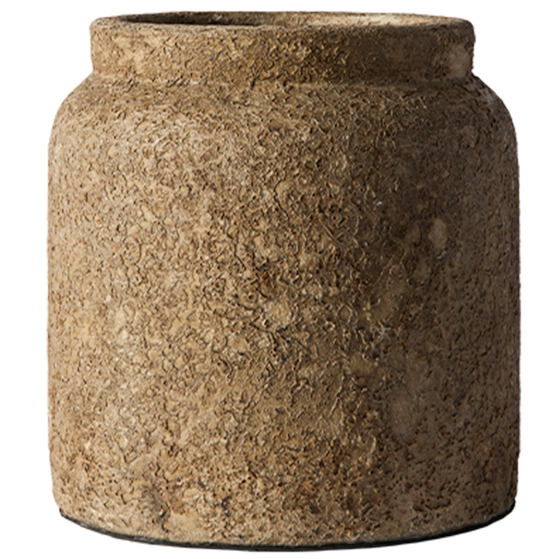 Luna Dekorativ Krukke Beige, 28 cm