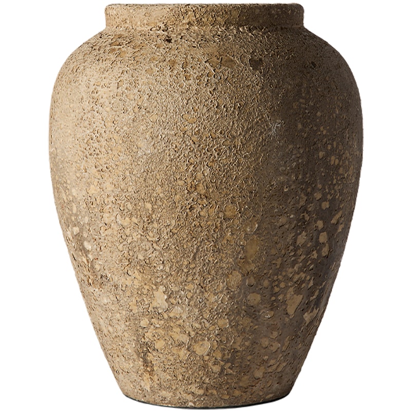 Luna Dekorativ Krukke Beige, 38 cm