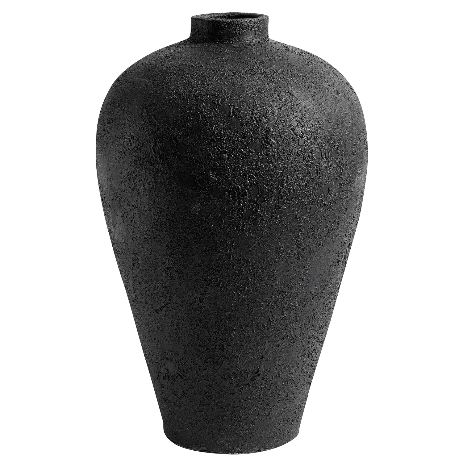 Muubs Luna Dekorativ Krukke H60 Cm - Krukker Terrakotta Sort - 8470000108