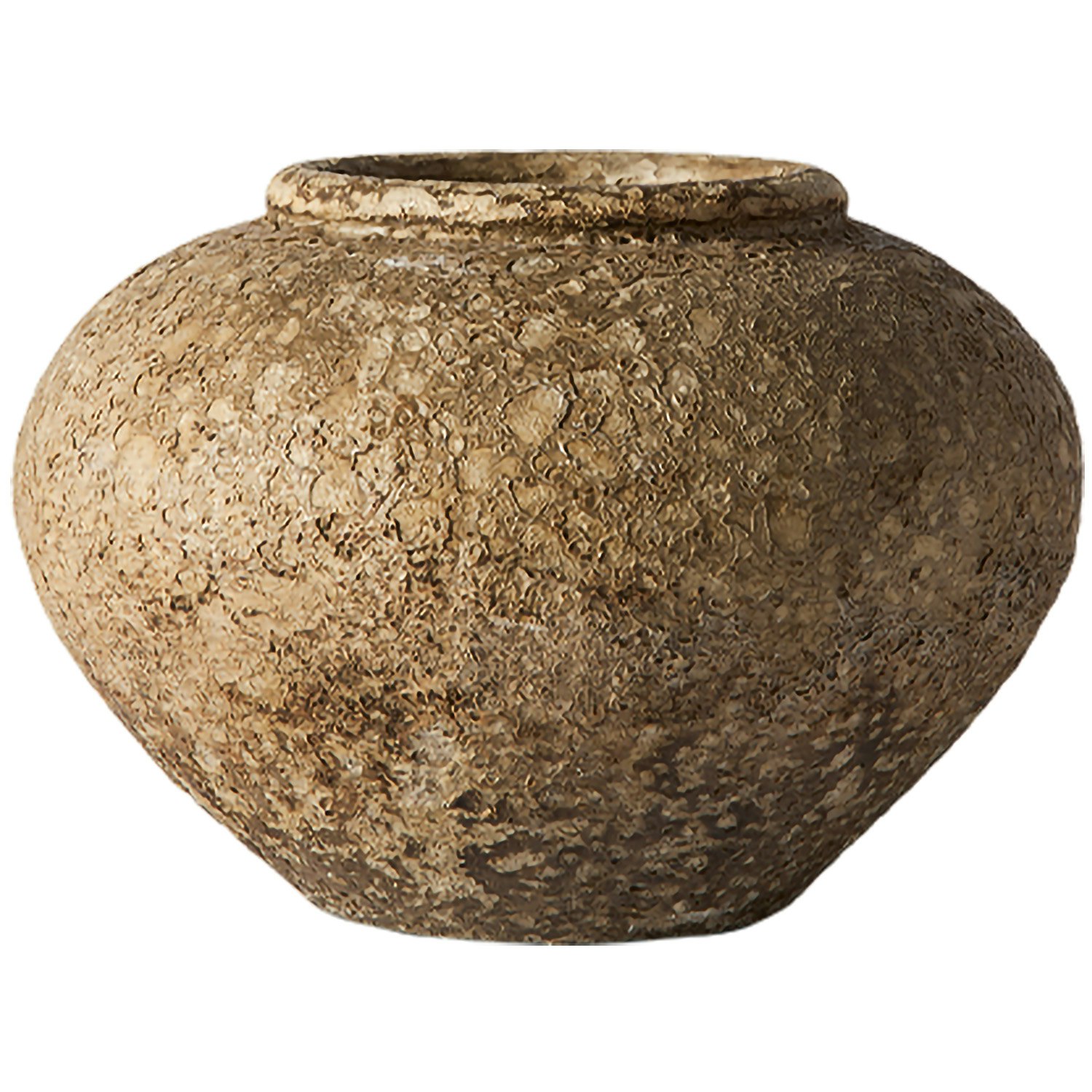 Muubs Luna Dekorativ Krukke 18 Cm - Krukker Terrakotta Beige - 8470000300