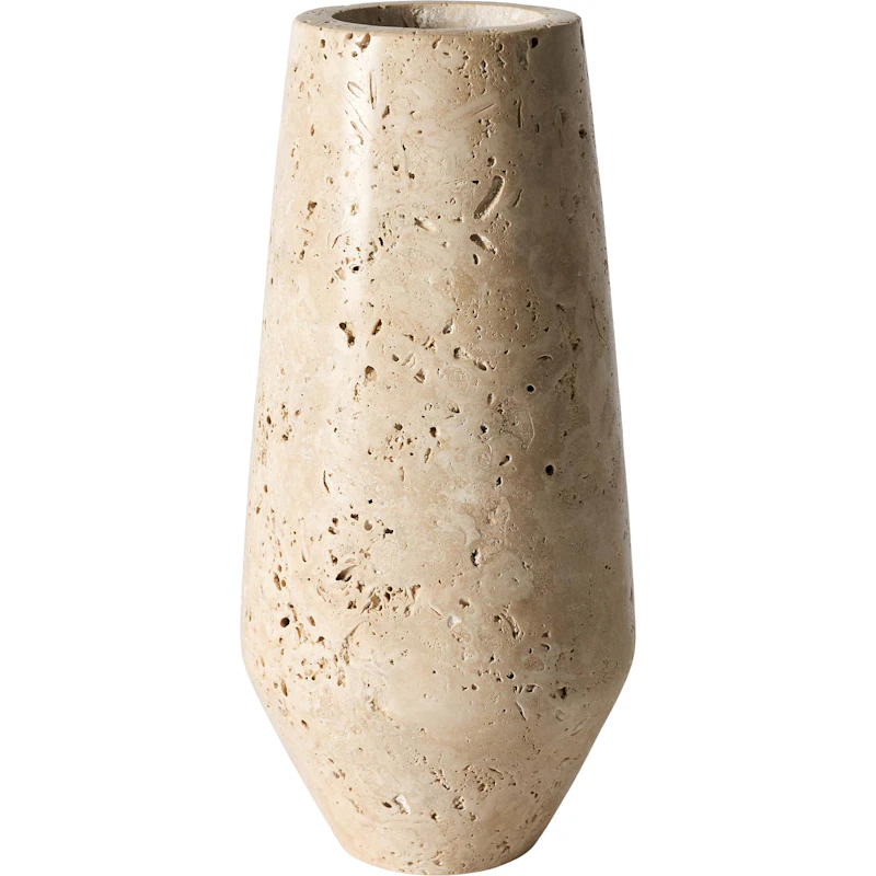 Minerva Vase 25 cm, Cremefarvet