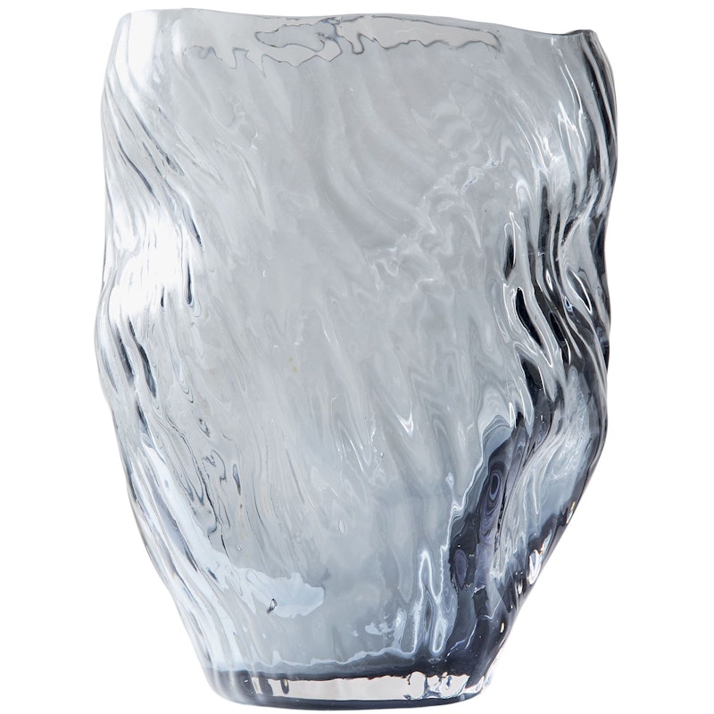 Mud Vase 25 cm, Smoked