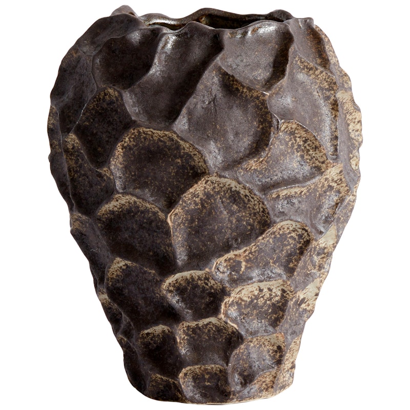 Soil Vase 18x21,5 cm, Chocolate