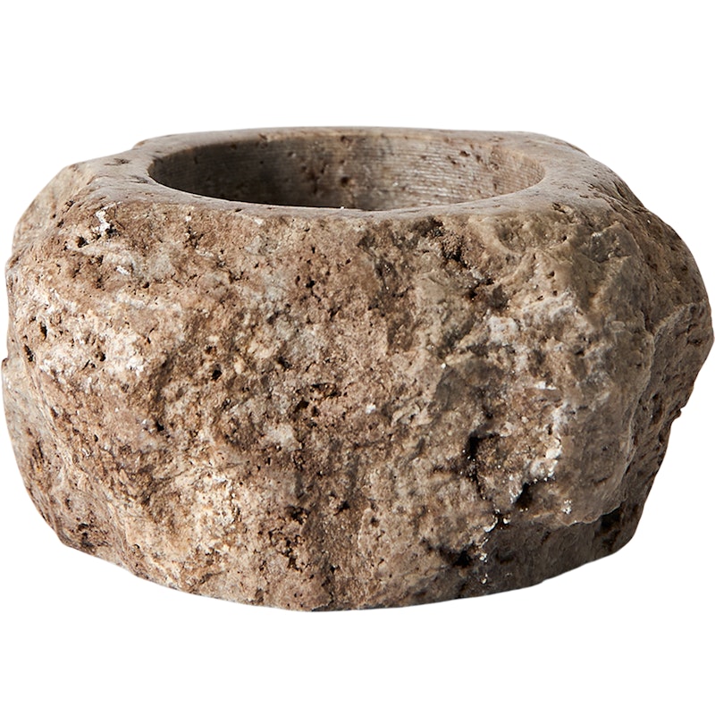 Minerva Lysestage, Travertin
