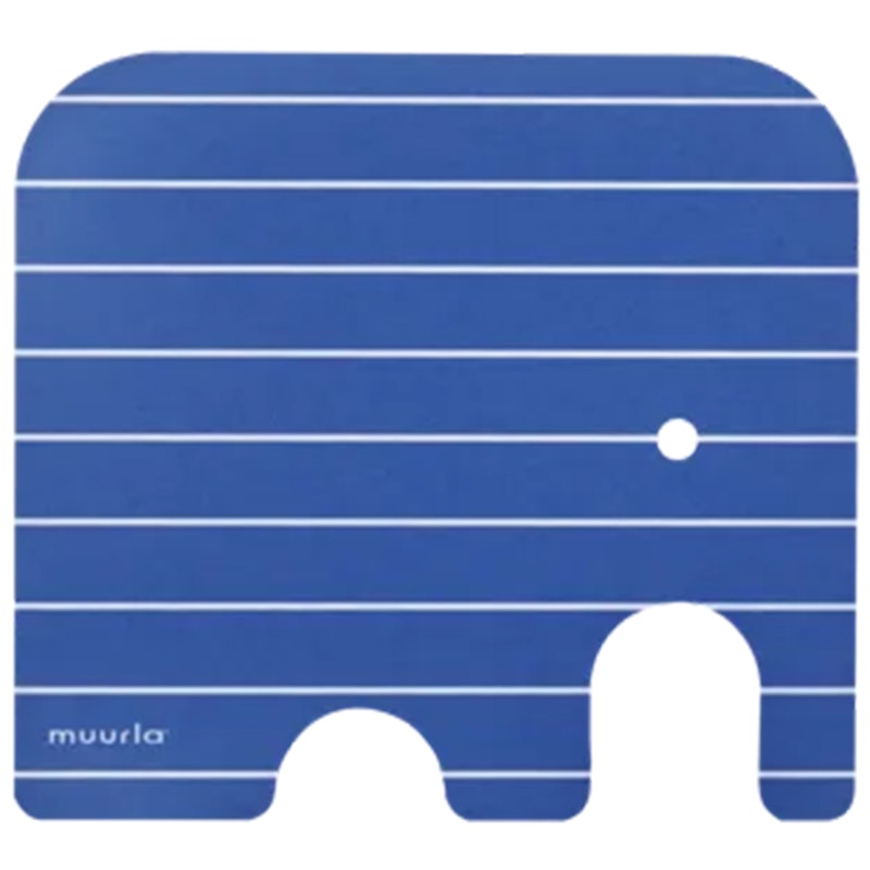 Elephant Underlag 10x11 cm, Blåt