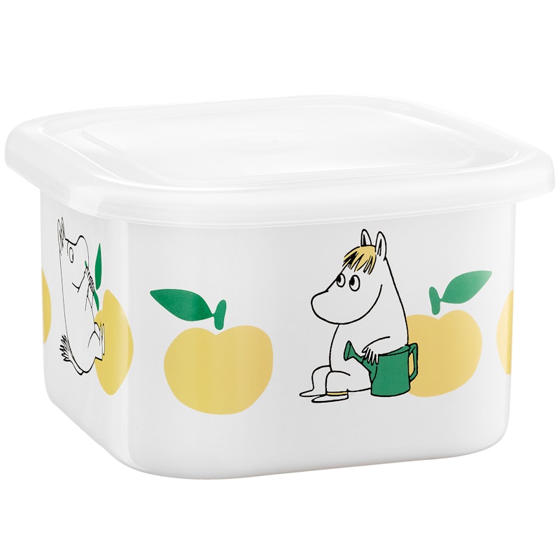 Moomin Joyfull Apples Krukke Med Låg 1 L