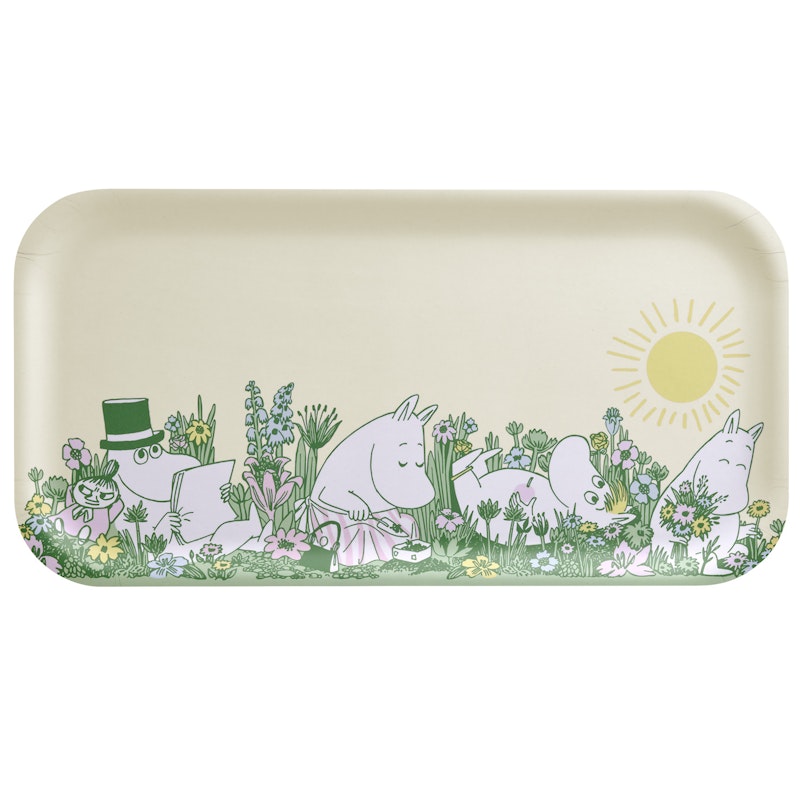 Moomin In the garden 22x43 cm Bakke