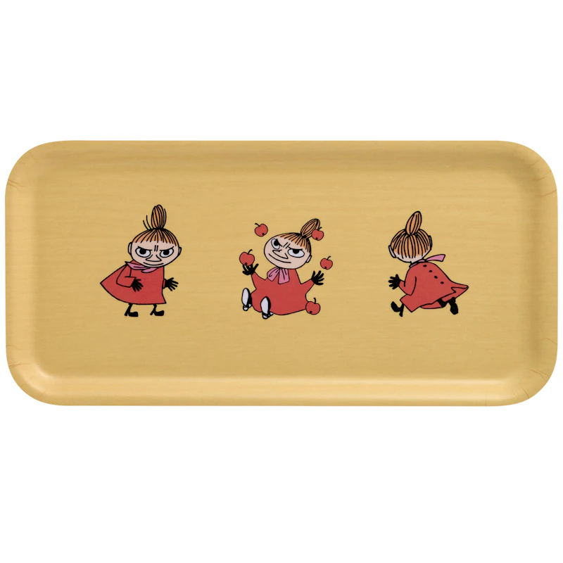 Moomin Retro Bakke 27x13 cm, Gul