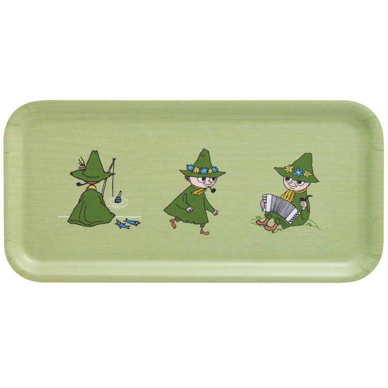 Moomin Retro Bakke 27x13 cm, Grøn