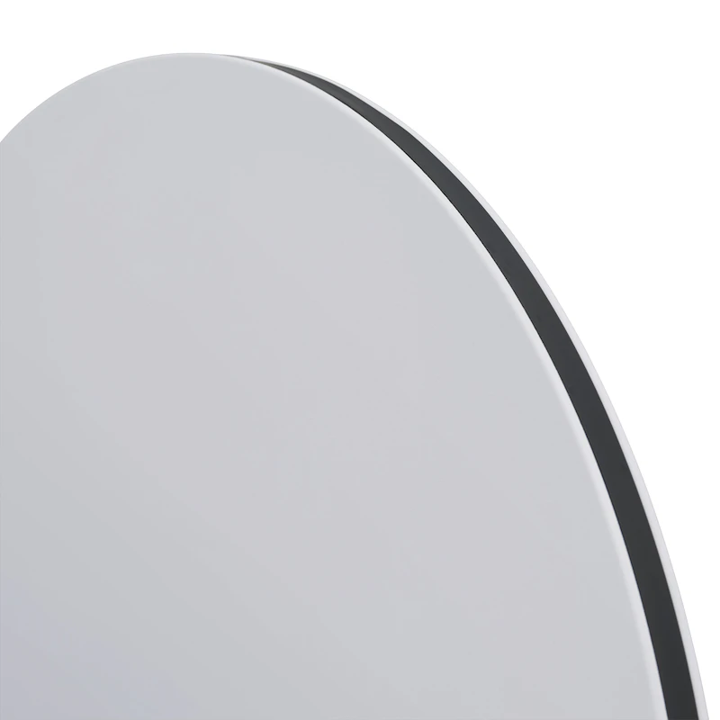 Calm Wall Lamp / Ø 50 CM / 19.6" - Extra Silicone Band - Black - Ø 90 cm / 35.4"