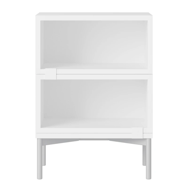 Stacked Configuration 1 Sengebord, Hvidt