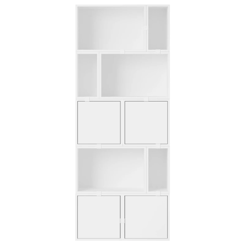 Stacked Configuration 8 Boghylde, Hvid