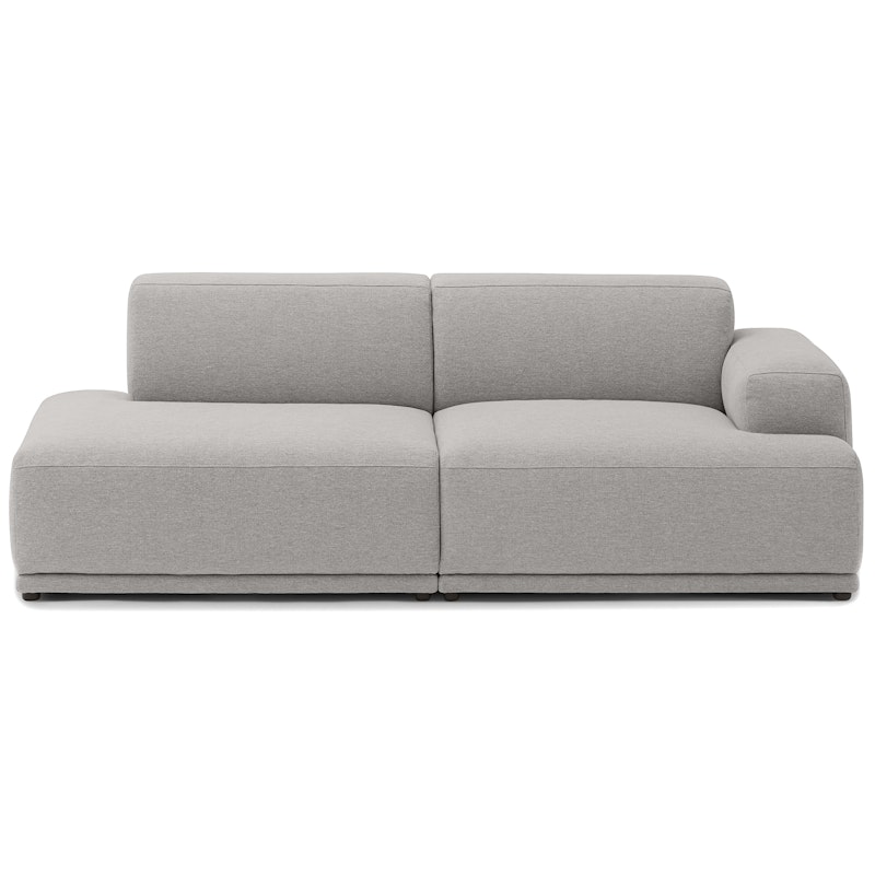 Connect Soft Modulopbygget 2-personers Sofa Med Åben Venstre Side, Clay 12