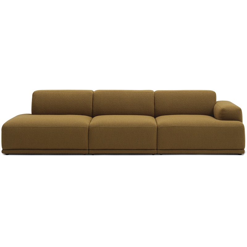 Connect Soft Modulopbygget 3-personers Sofa Med Åben Venstre Side, Hearth 008