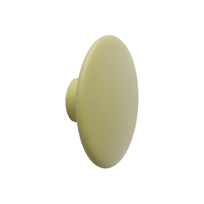 Dots Krog Træ Ø 13 cm, Lys oliven