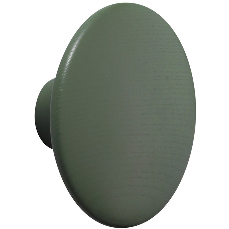 Dots Krog Træ Ø13 cm, Dusty Green