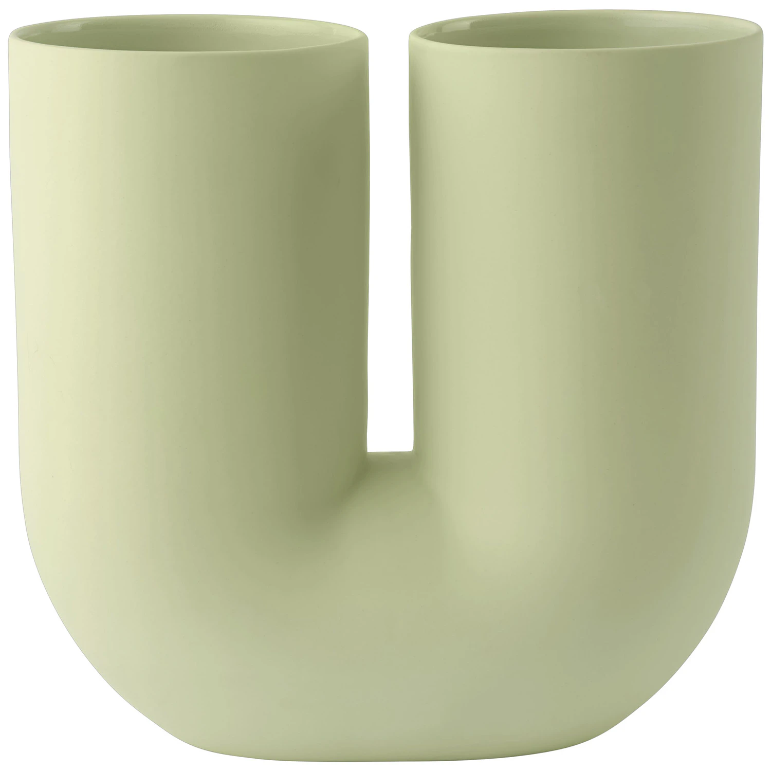 Muuto Kink Vase 26 Cm Light Green - Vaser Lert&oslash;j Lysegr&oslash;n - KNKVAS26A05