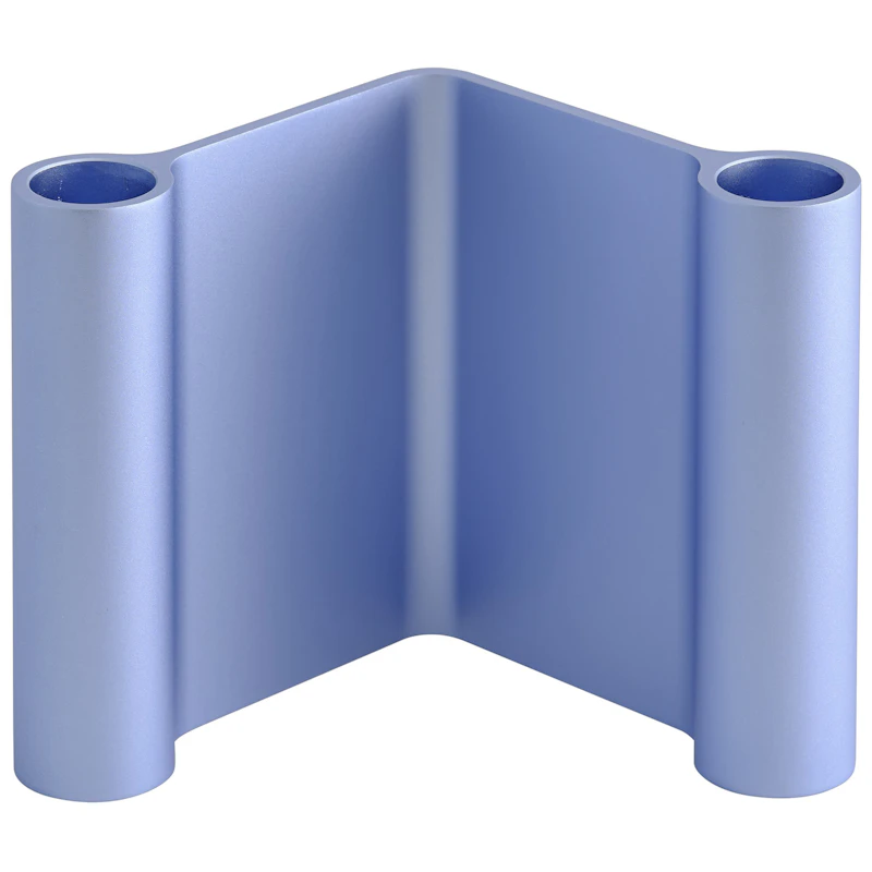 Pair Lysestage 11 cm, Lyseblå