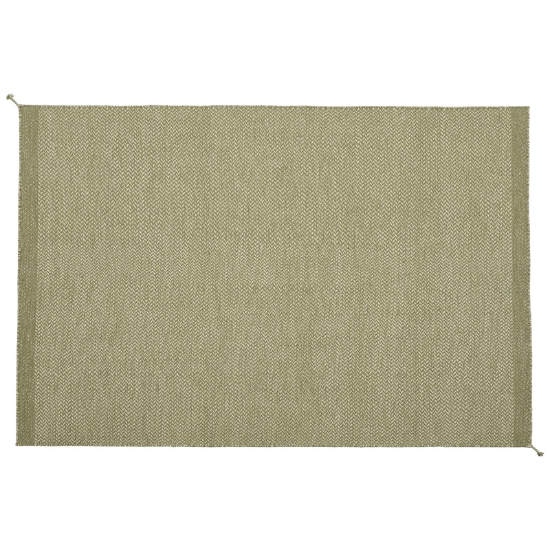 Ply Tæppe Genanvendt Polyester Moss Green, 170x240 cm