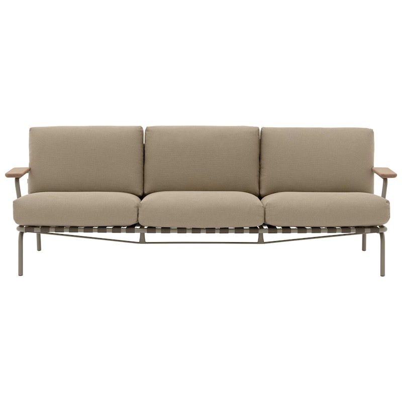 Settle 3-Personers Sofa, Taupe