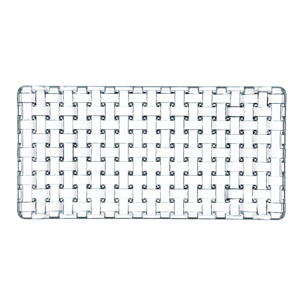 Nachtmann Bossa Nova Rektangul&aelig;r Tallerken 28x14cm - Middagstallerkner Klar - 81399