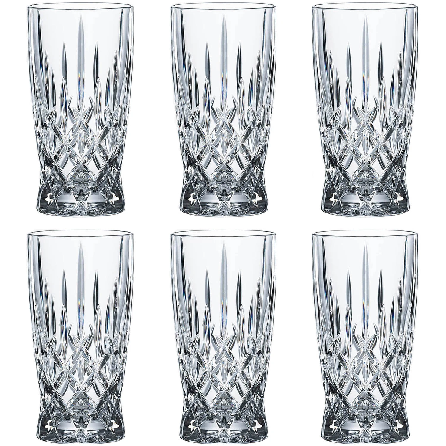 Nachtmann Noblesse &Oslash;lglas 35 Cl 6-pak - &Oslash;lglas Krystalglas Klar - 104355