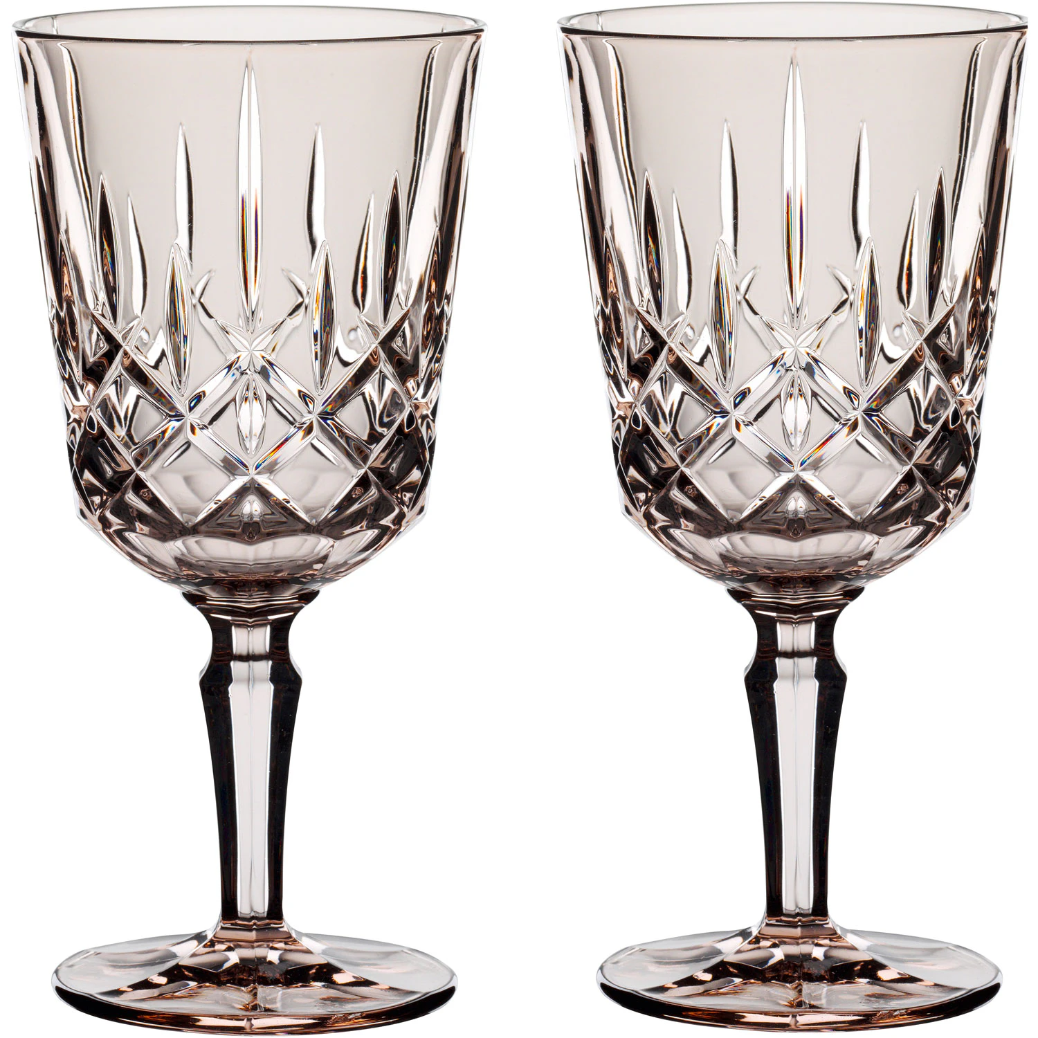 Nachtmann Noblesse Vinglas 35 Cl 2-pak - Vinglas Krystal Taupe - 105217