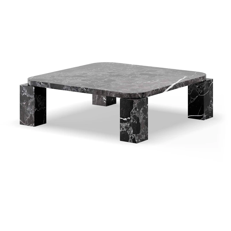 Atlas Sofabord 82x82 cm, Costa Black