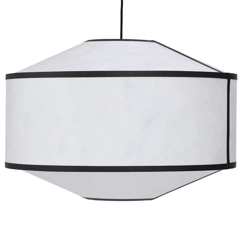 Kite Pendel Hvid / Sort, Ø65 cm