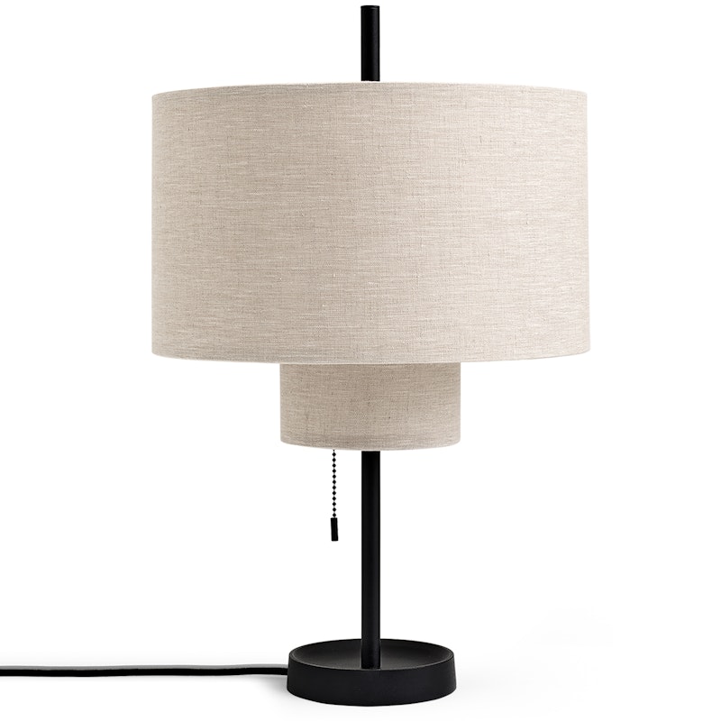 Margin Bordlampe, Sort / Beige