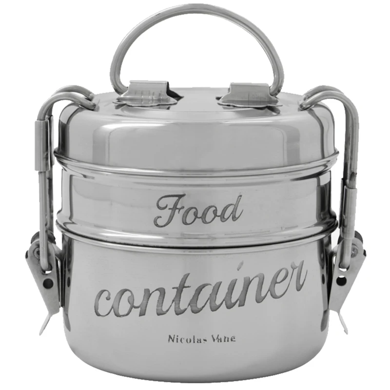 Madkasse Med To Dele Ø10 cm