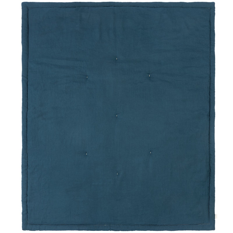 L1N0 Sengetæppe 100 x 135 cm, Deep Blue
