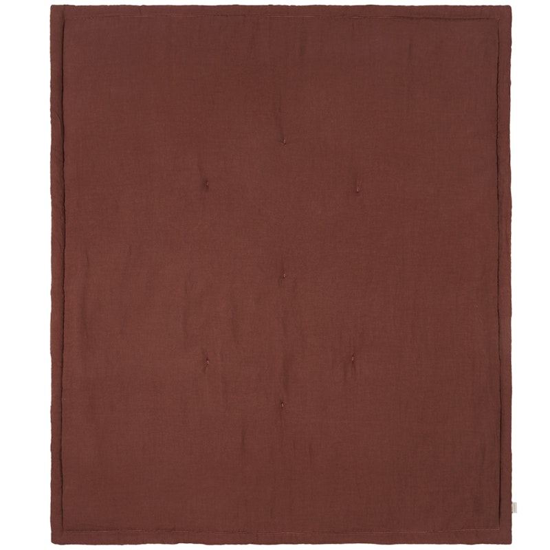 L1N0 Sengetæppe 100 x 135 cm, Brunt