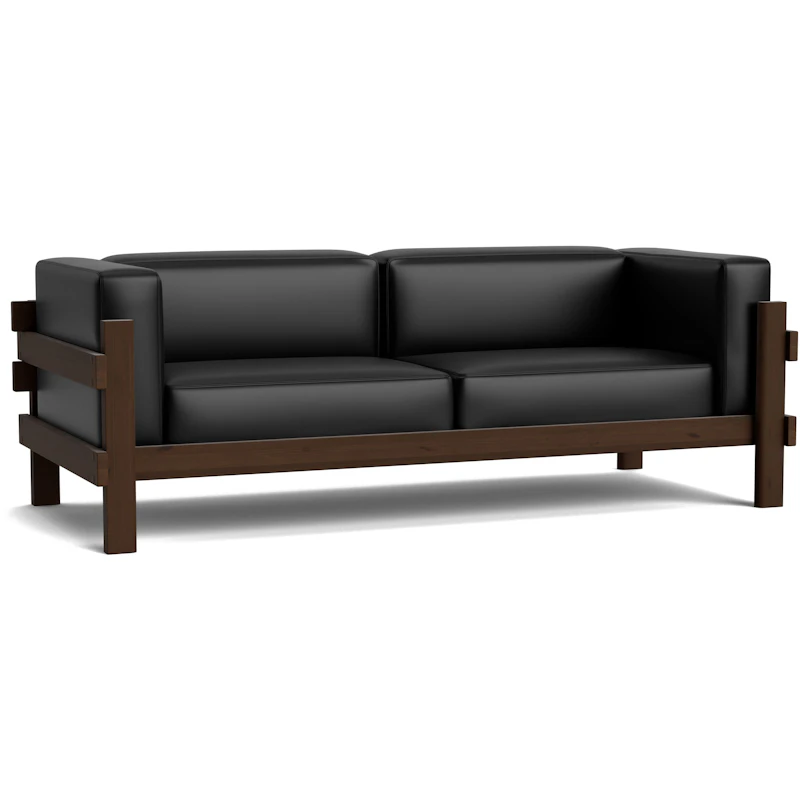 Kube 3-Personers Sofa, Mørkebrun / Ultra 41599