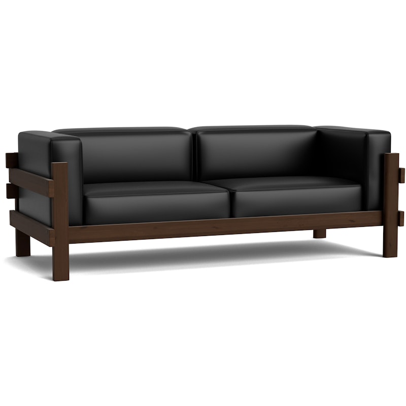 Kube 3-Personers Sofa, Mørkebrun / Ultra 41599