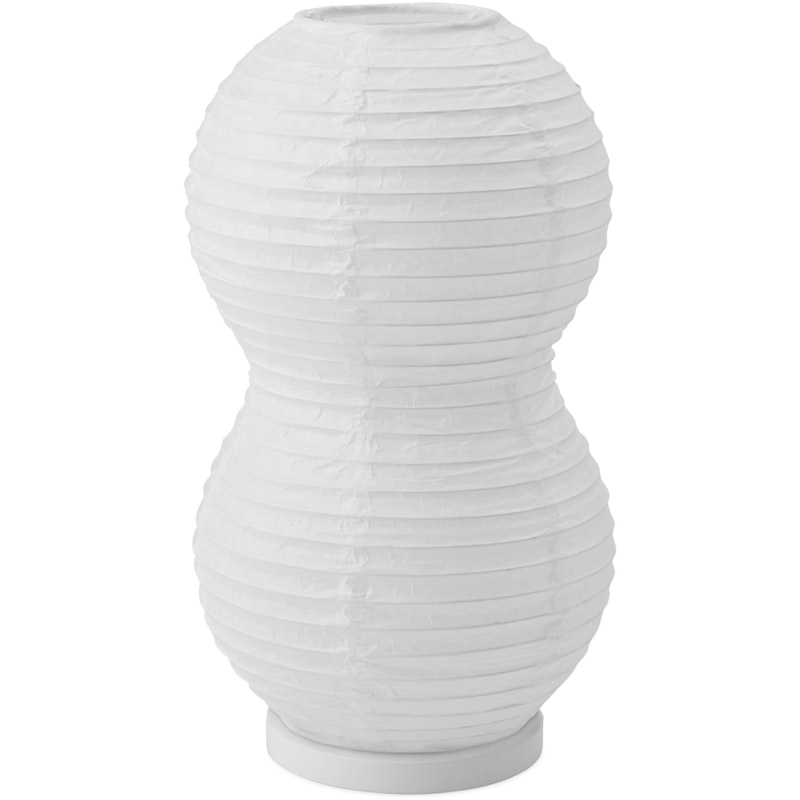 Puff Bordlampe Twist, Hvid