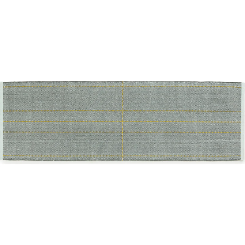 Seam Tæppe 80x250 cm, Blåt