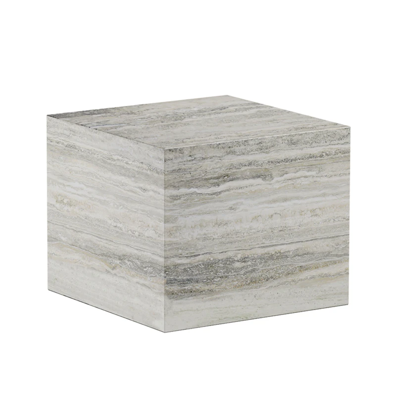 Cubism Coffee Table 45x45 cm, Grey