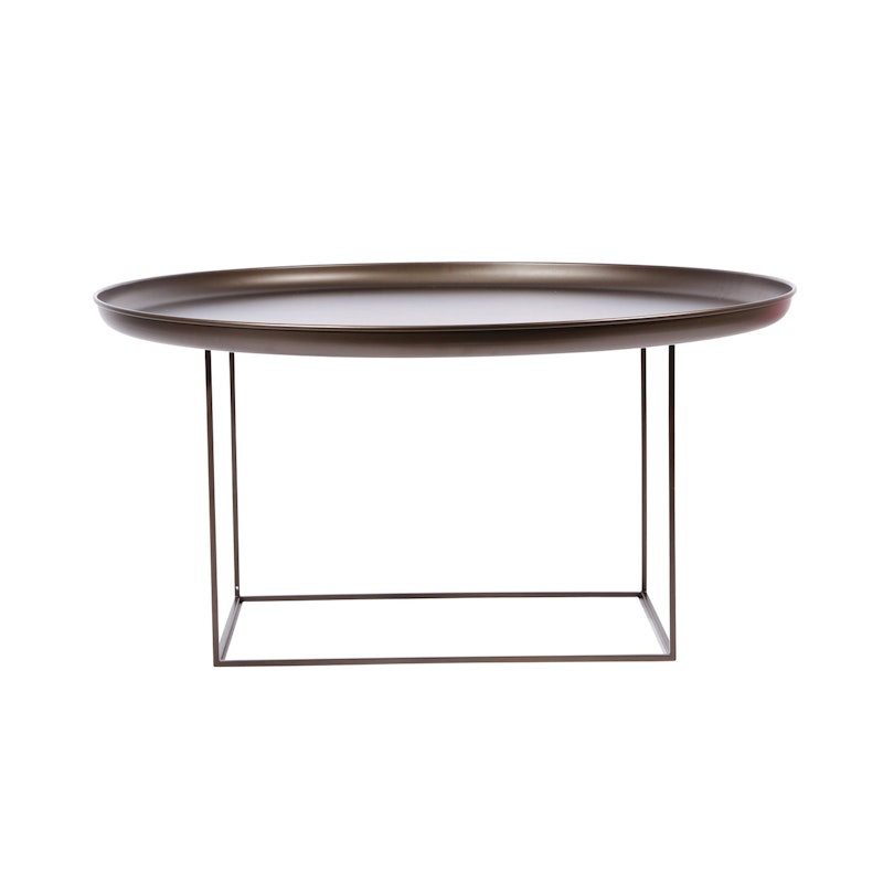 Duke Sofabord Large Ø90 cm, Bronze