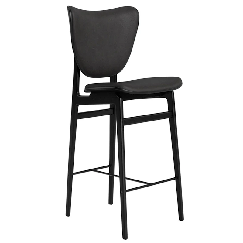Elephant Bar Stool, Black Oak / Anthracite