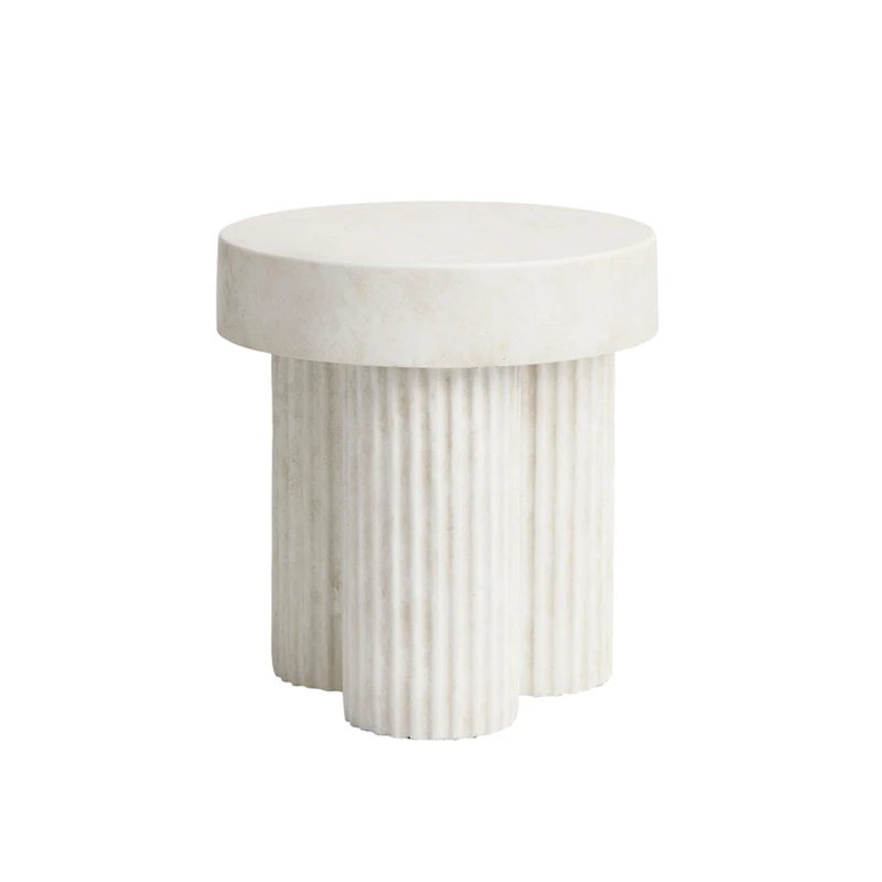 Gear Coffee Table / side table, Chalk
