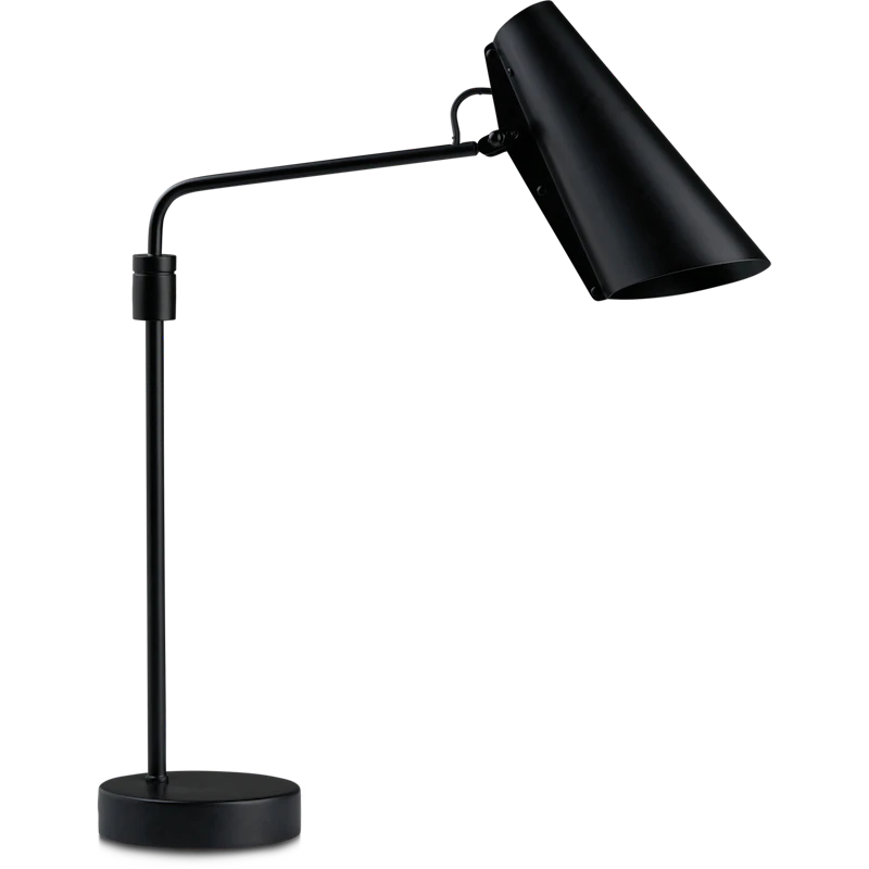 Birdy Swing Bordlampe, Sort