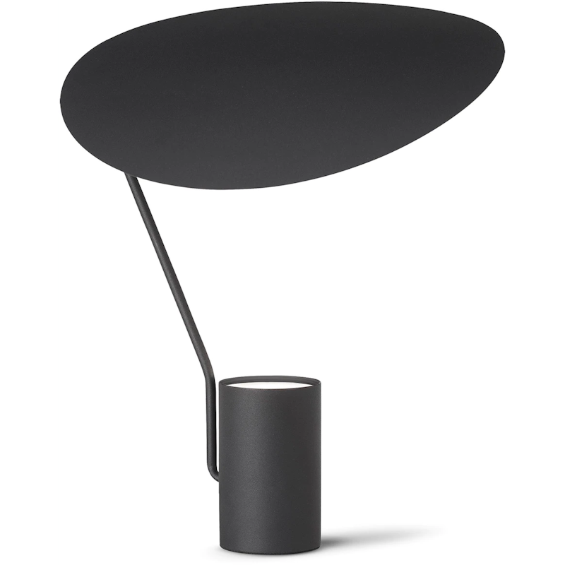 Ombre Bordlampe, Sort