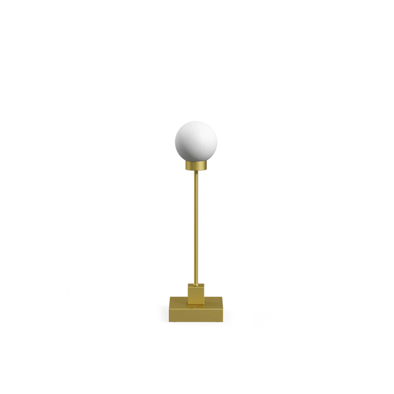 Snowball Transportabel Lampe Messing
