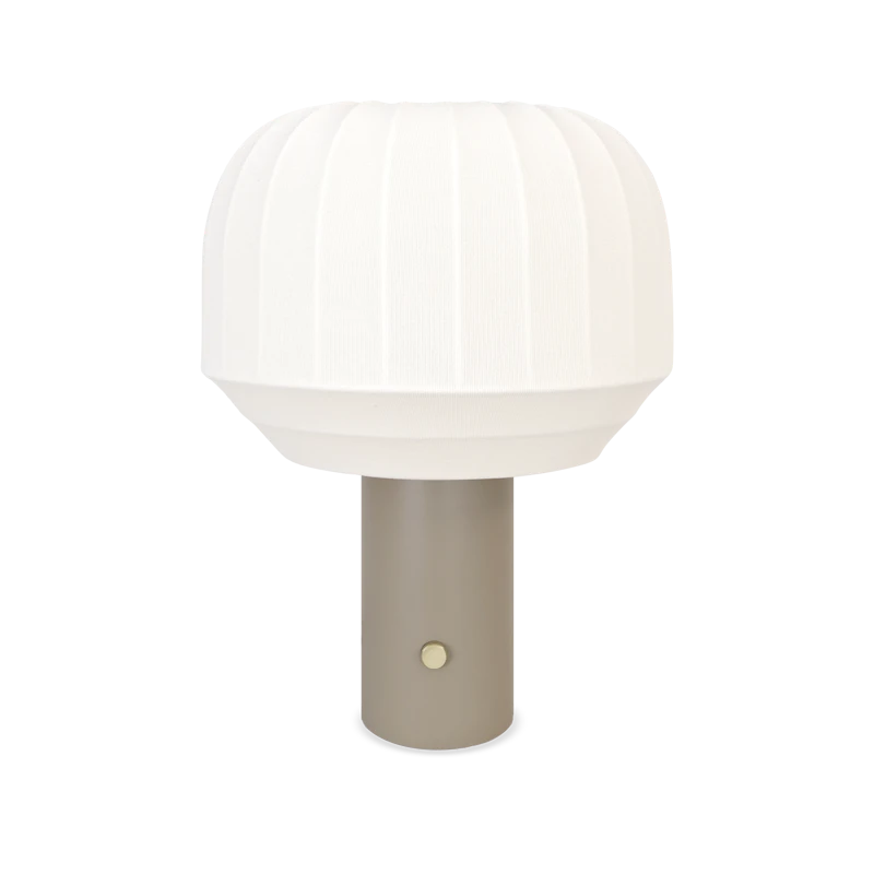 Tradition Bordlampe Grey Beige/Hvid