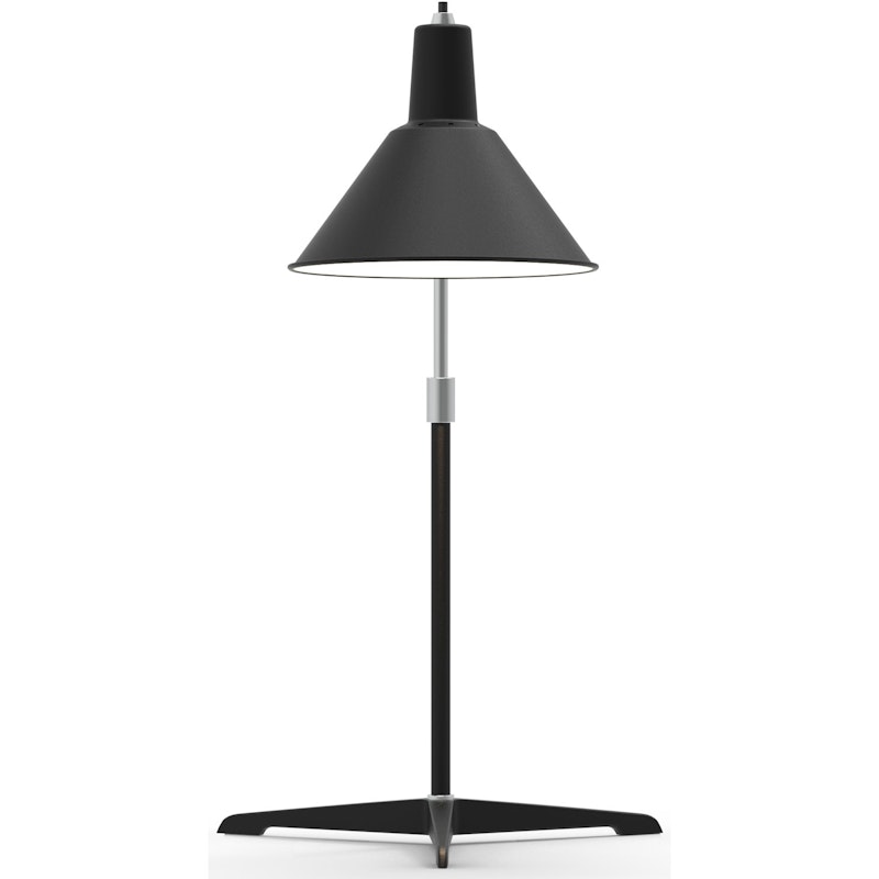 Arcon Bordlampe, Sort / Krom