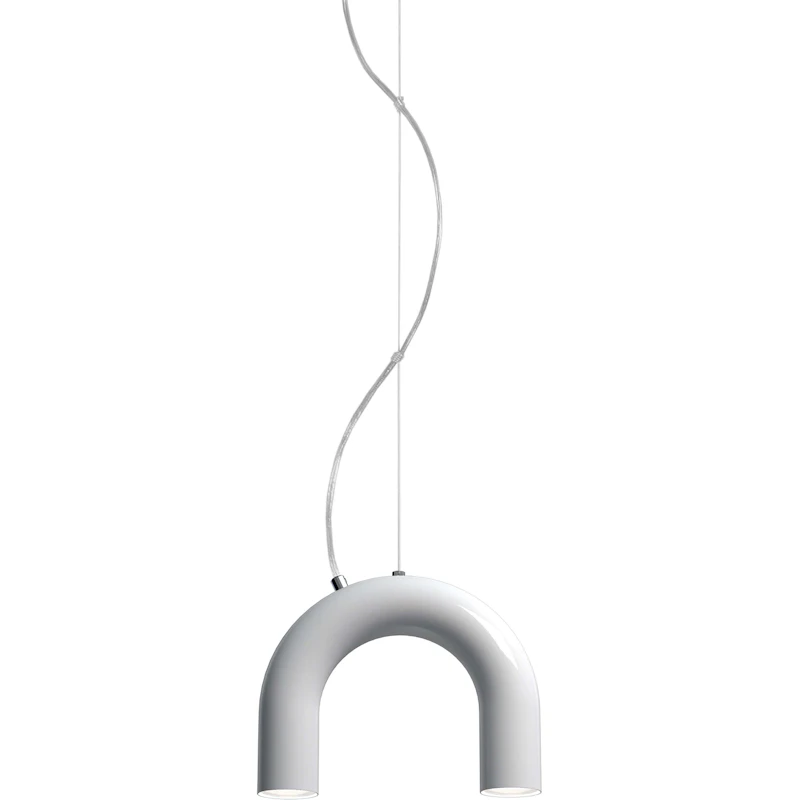 Arch Single Pendel, Hvid