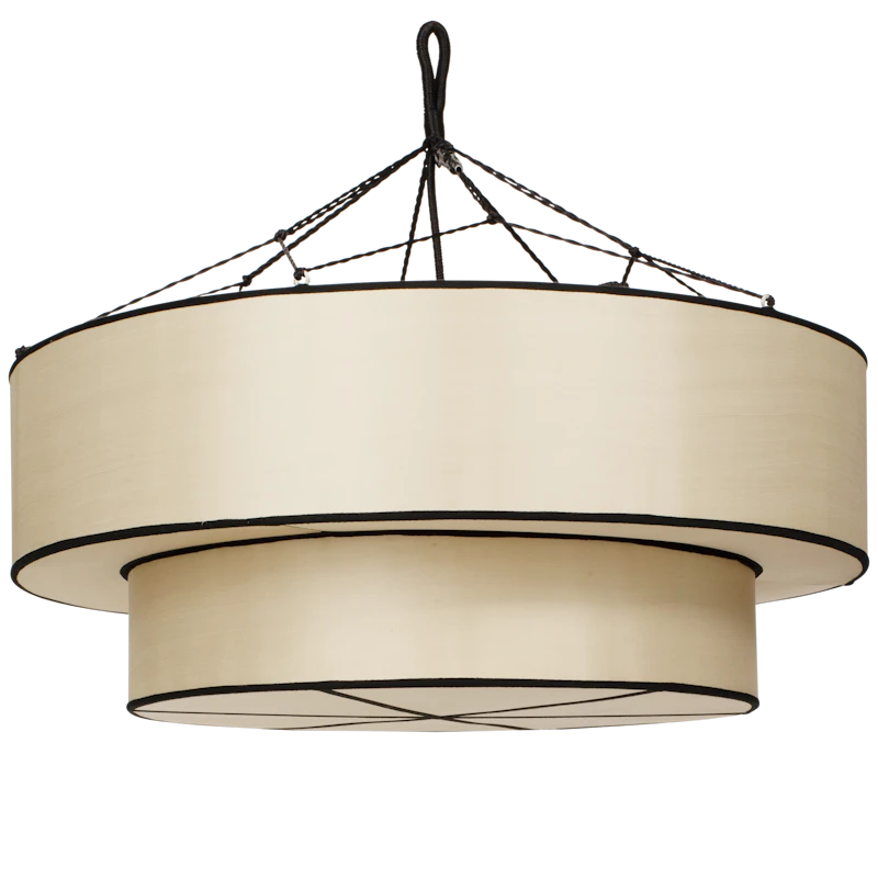 Indochina Lampe Tophat, Classic / Sort